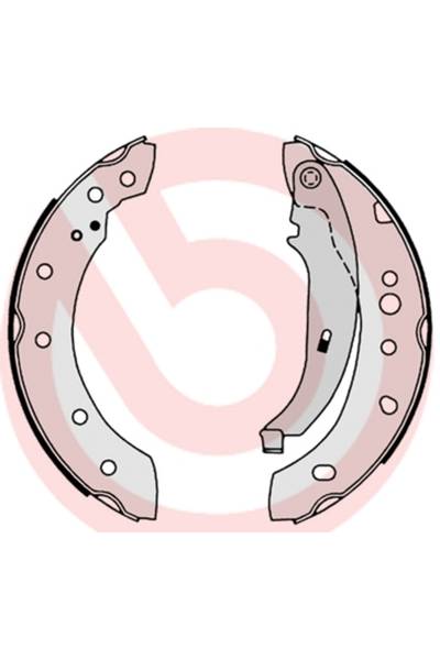 Ganascia del freno - set brembo 65-S 61 527