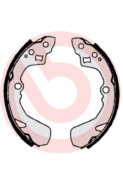 Ganascia del freno - set brembo 65-S 79 515