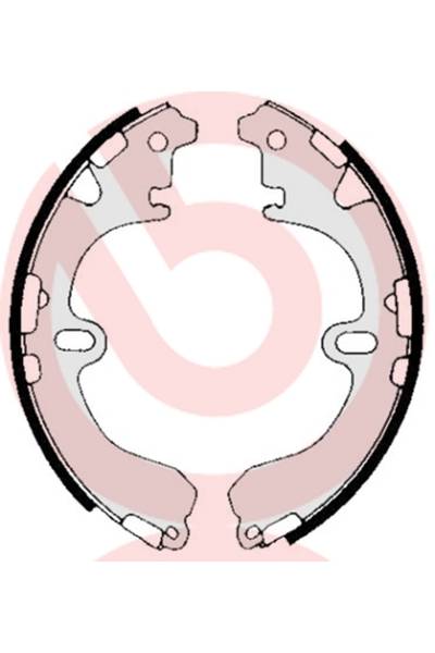 Ganascia del freno - set brembo 65-S 83 503