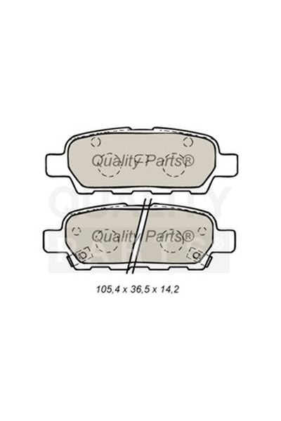 SERIE PASTIGLIE FRENO POST.E90R IAP 704-13101X