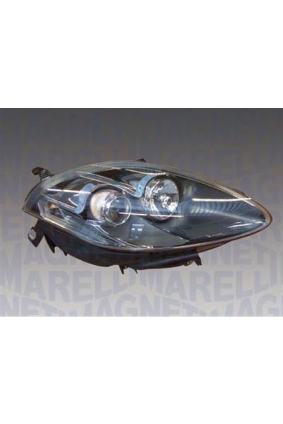 FARO DX 2H1 C/MOT EL IND DIR BIANCO FIAT BRAVO 01/10> PAR GRIGIA magneti marelli 95-712437011129