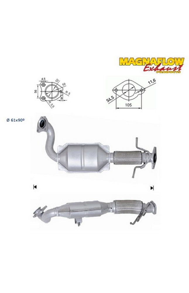 catalizzatore magnaflow 62504d
