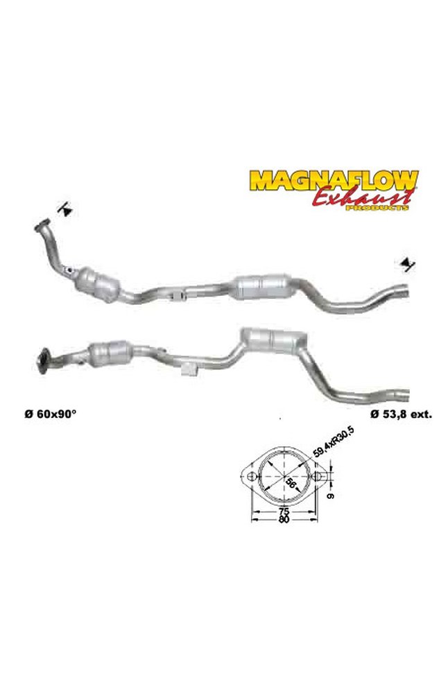 catalizzatore magnaflow 75011