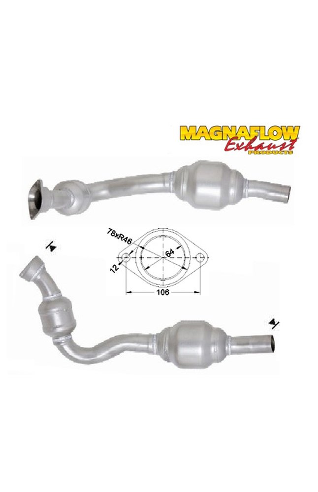catalizzatore magnaflow 76050d