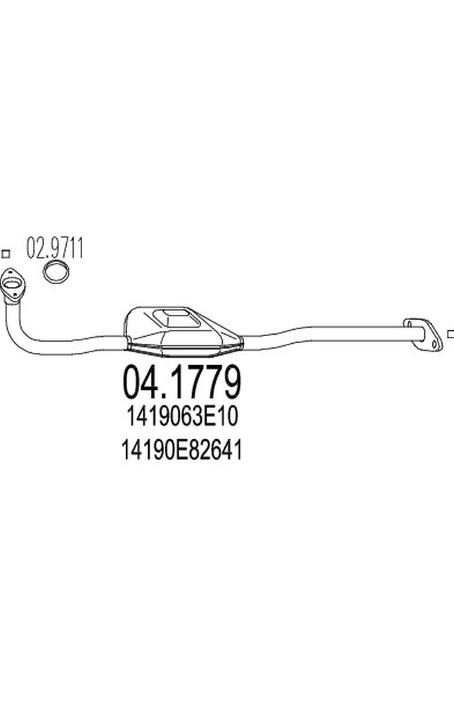 catalizzatore mts 04.1779