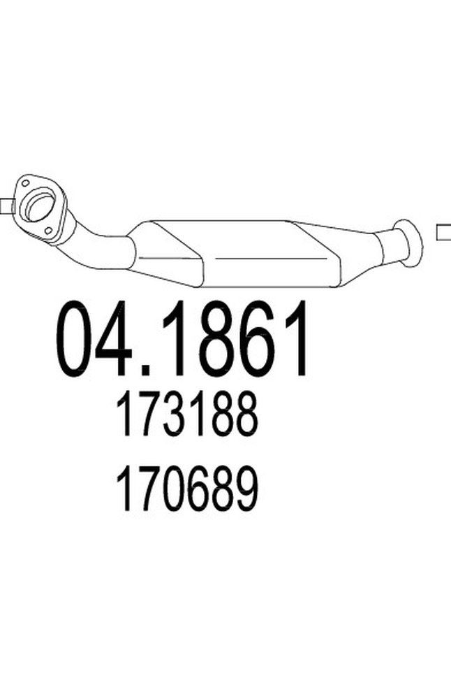 catalizzatore mts 04.1861