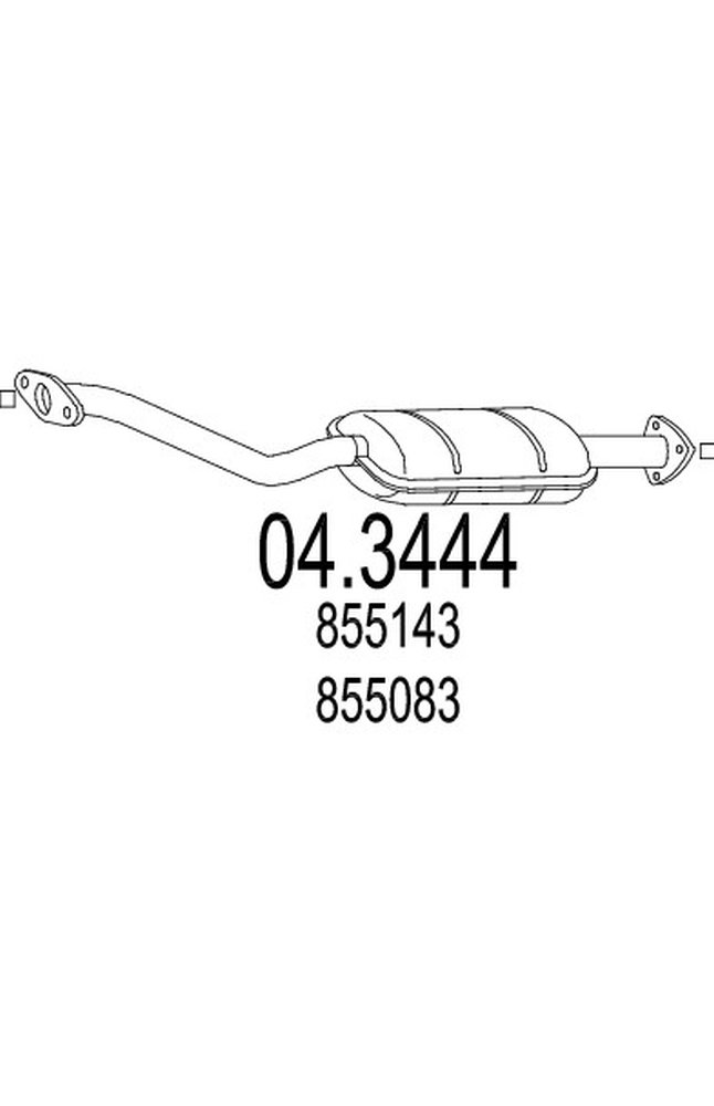 catalizzatore mts 04.3444