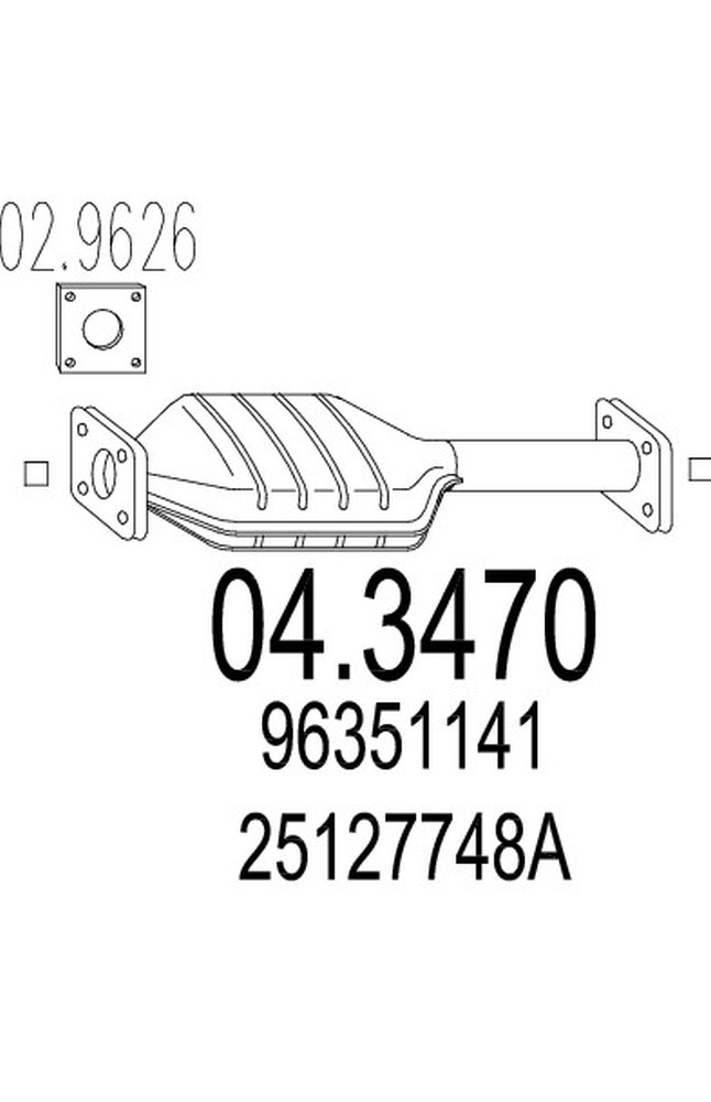 catalizzatore mts 04.3470