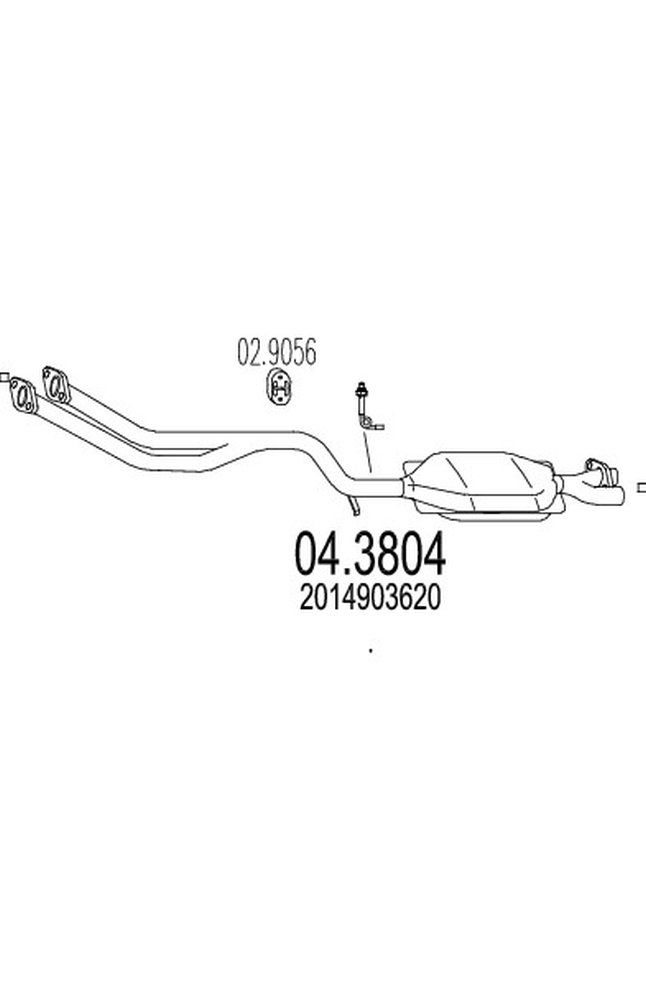 catalizzatore mts 04.3804