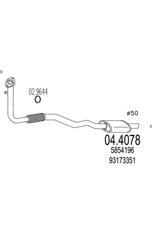 catalizzatore mts 04.4078