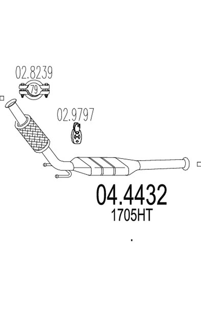 catalizzatore mts 04.4432
