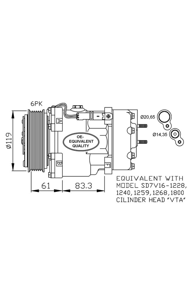 compressore, climatizzatore,nrf