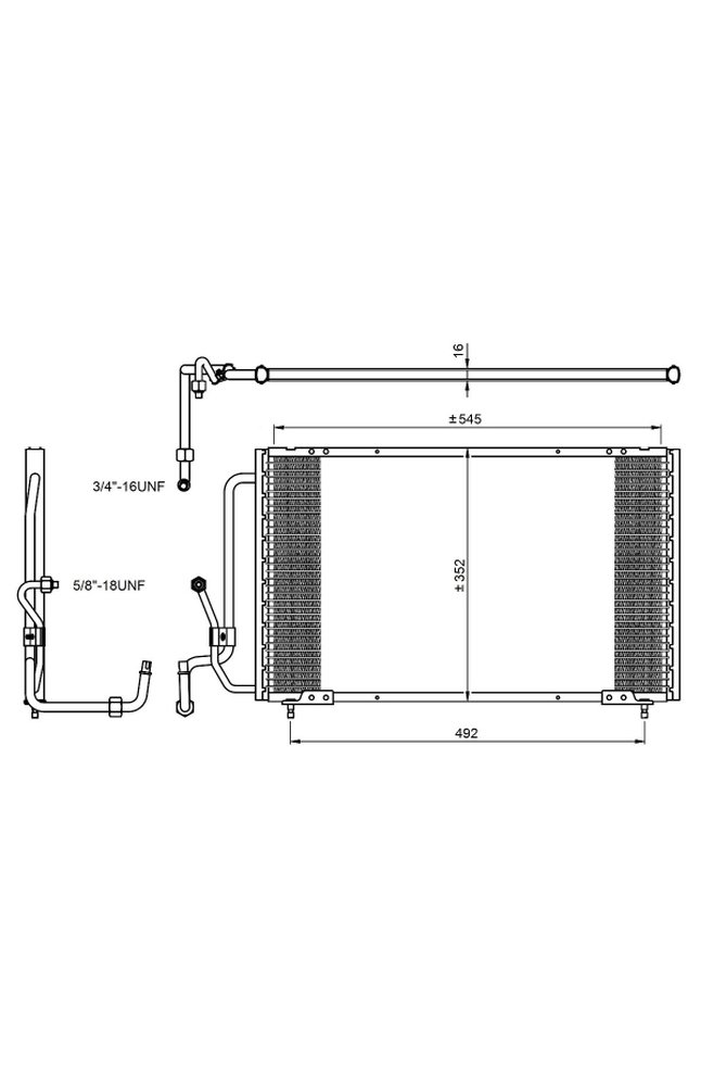 condensatore, climatizzatore nrf 35813