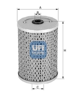 filtro olio ufi 137-22.031.00