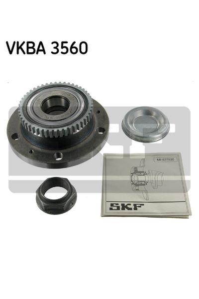 kit cuscinetto ruota skf vkba 3560