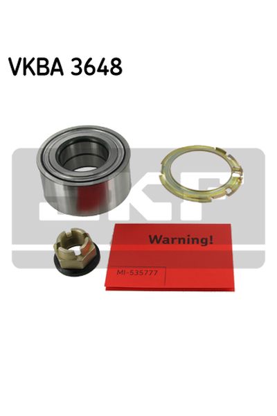 kit cuscinetto ruota skf vkba 3648