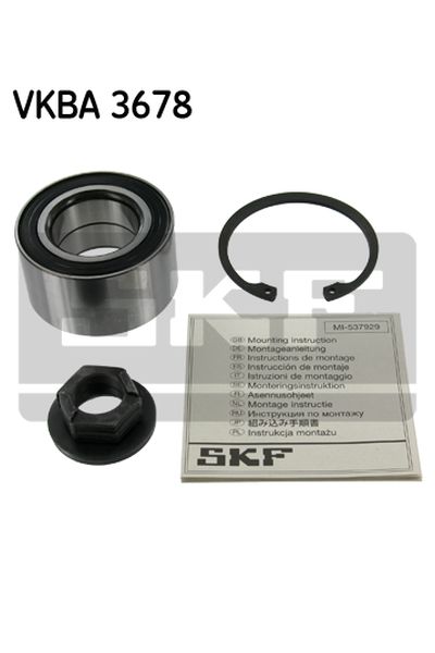 kit cuscinetto ruota skf vkba 3678