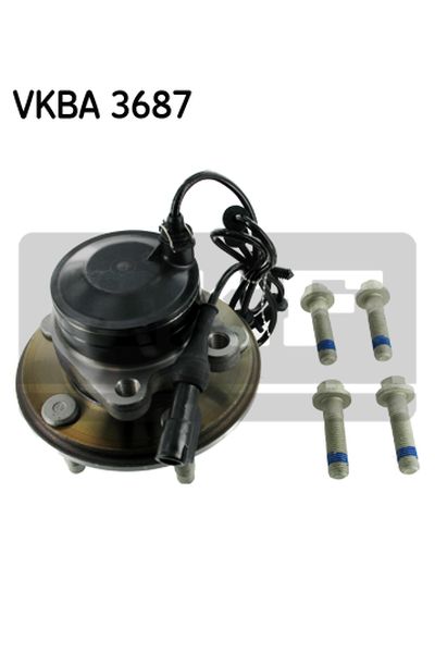 kit cuscinetto ruota skf vkba 3687