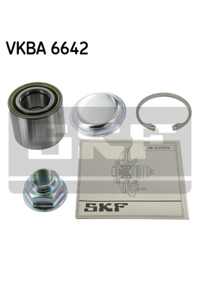 kit cuscinetto ruota skf vkba 6642