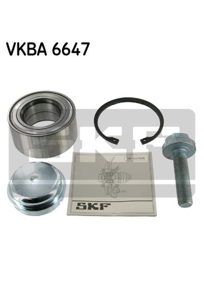 kit cuscinetto ruota skf vkba 6647