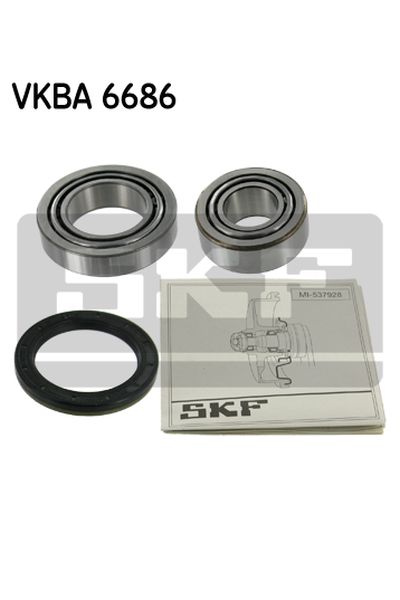 kit cuscinetto ruota skf vkba 6686