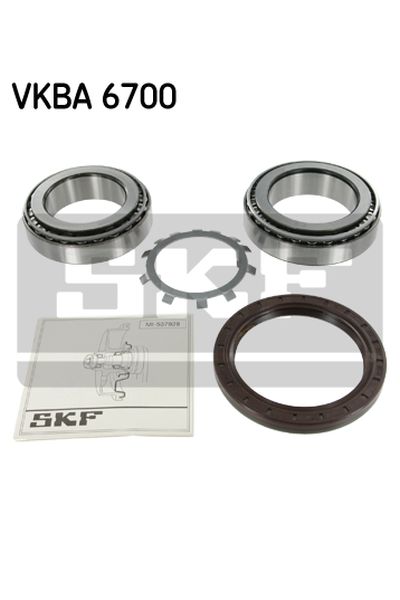kit cuscinetto ruota skf vkba 6700