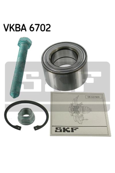 kit cuscinetto ruota skf vkba 6702