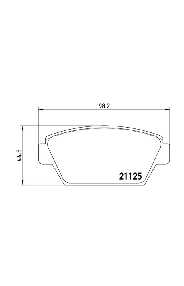 kit pastiglie freno, freno a disco brembo p 54 010