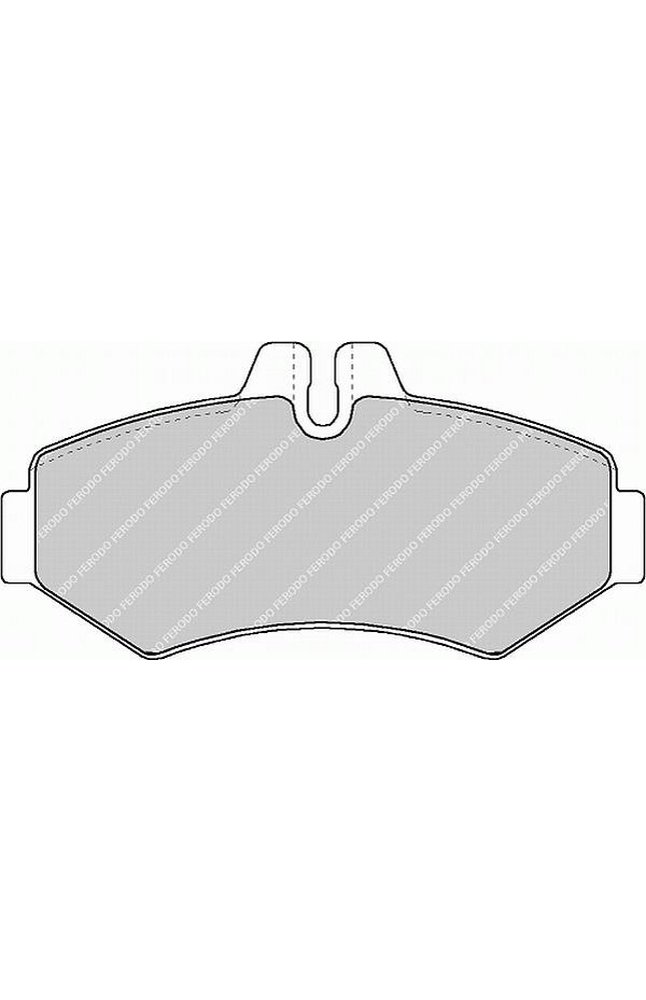 kit pastiglie freno, freno a disco ferodo fvr1306