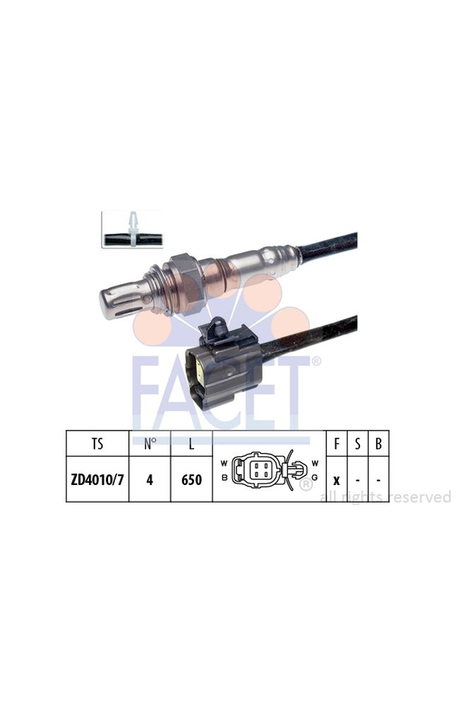 sonda lambda facet 10.7225