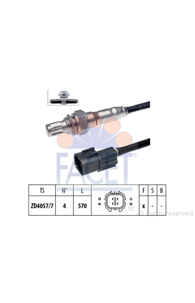 sonda lambda facet 10.7510