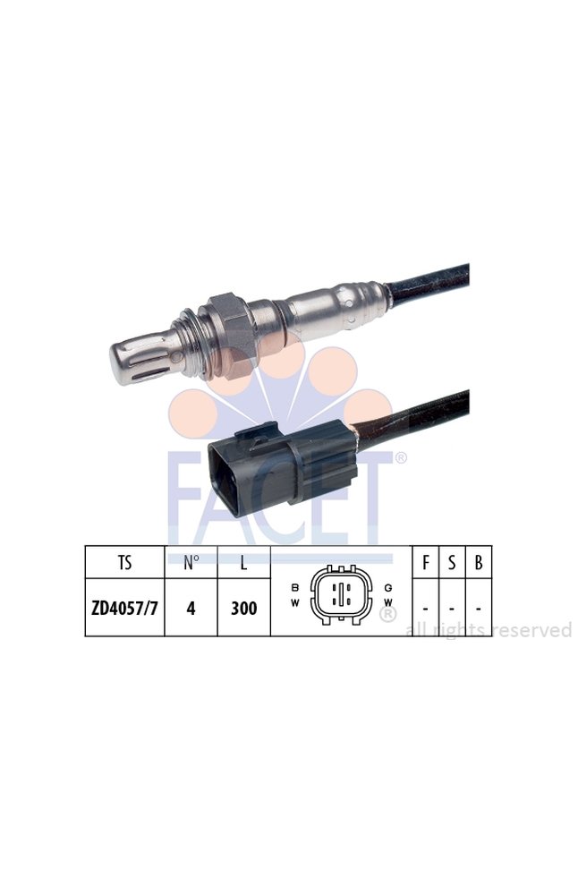sonda lambda facet 10.7511