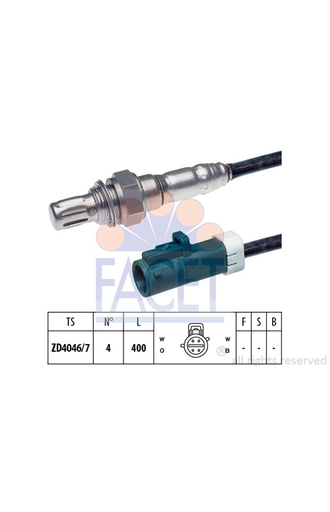 sonda lambda facet 10.7611