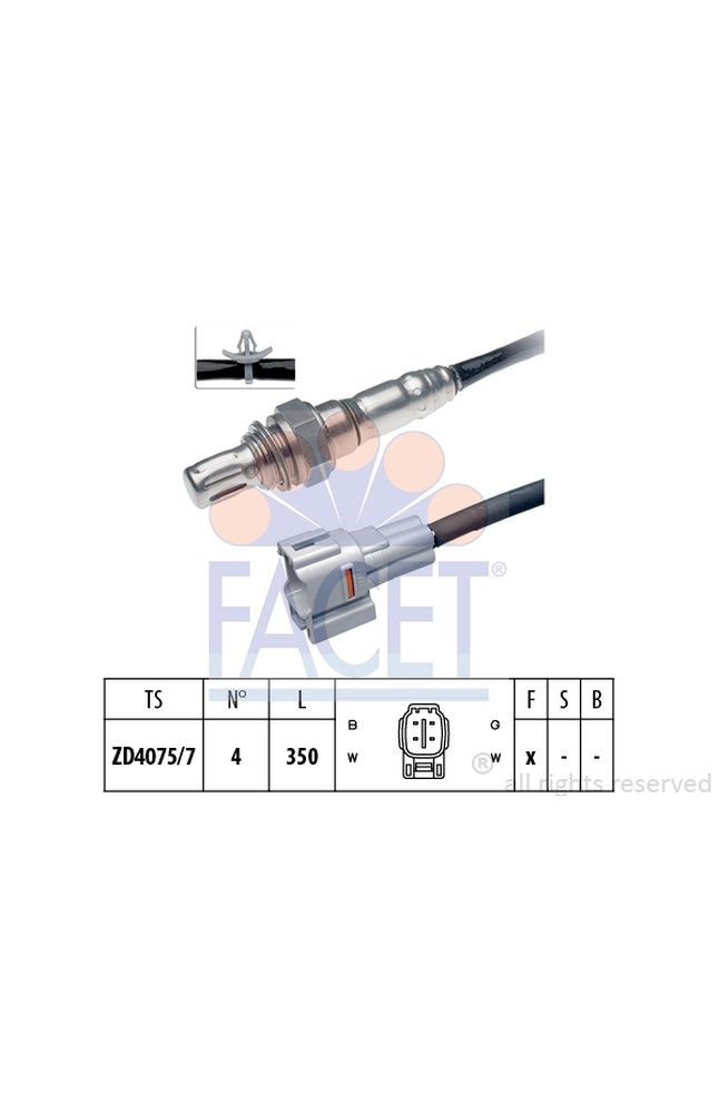 sonda lambda facet 10.8091