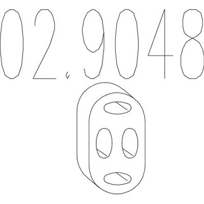 tampone paracolpo, silenziatore mts 02.9048