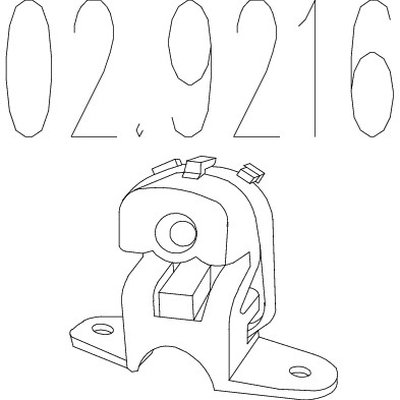 tampone paracolpo, silenziatore mts 02.9216