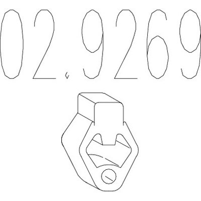 tampone paracolpo, silenziatore mts 02.9269