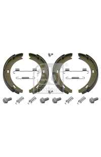 Ganascia del freno, freno di stazionamento - set febi-bilstein