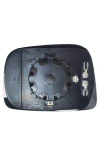 VETRO SPECCHIO LATERALE CON ATTACCHI TERMICA LATO DESTRO (PASSEGGERO) depo