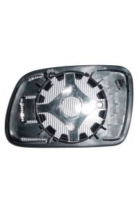 VETRO SPECCHIO LATERALE CON ATTACCHI TERMICA LATO DESTRO (PASSEGGERO) depo