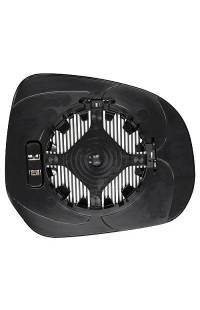 VETRO SPECCHIO LATERALE CON ATTACCHI TERMICA LATO DESTRO (PASSEGGERO) depo