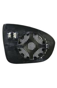 VETRO SPECCHIO LATERALE CON ATTACCHI TERMICA LATO DESTRO (PASSEGGERO) depo