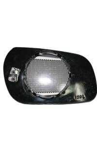 VETRO SPECCHIO LATERALE CON ATTACCHI TERMICA LATO DESTRO (PASSEGGERO) depo