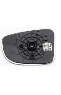 VETRO SPECCHIO LATERALE CON ATTACCHI TERMICA LATO DESTRO (PASSEGGERO) depo