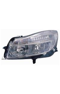 PROIETTORE H7-H1 CON MOTORE ELETTRICO LATO DESTRO (PASSEGGERO)INSIGNA 02-2009/10-2013 depo