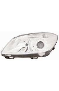 PROIETTORE H7 2 PARABOLE CON MOTORE ELETTRICO LATO DESTRO (PASSEGGERO) depo