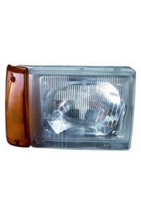 proiettore r2 asimmetrico predisposizione regolazione elettrica lato destro (passeggero) depo