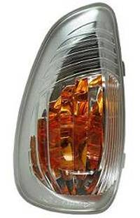 FANALE SPECCHIO RETROVISORE ARANCIO 16W LATO DESTRO (PASSEGGERO) depo