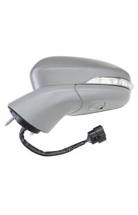 SPECCHIO RETROVISORE ELETTRICO TERMICO RICHIUDIBILE CON TASTO MEMORIE POSIZIONI CON FANALINO E LUCE DI CORTESIA LATO DESTRO (P depo