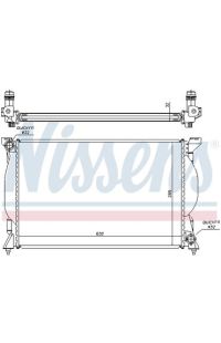 Radiatore, Raffreddamento motore NISSENS